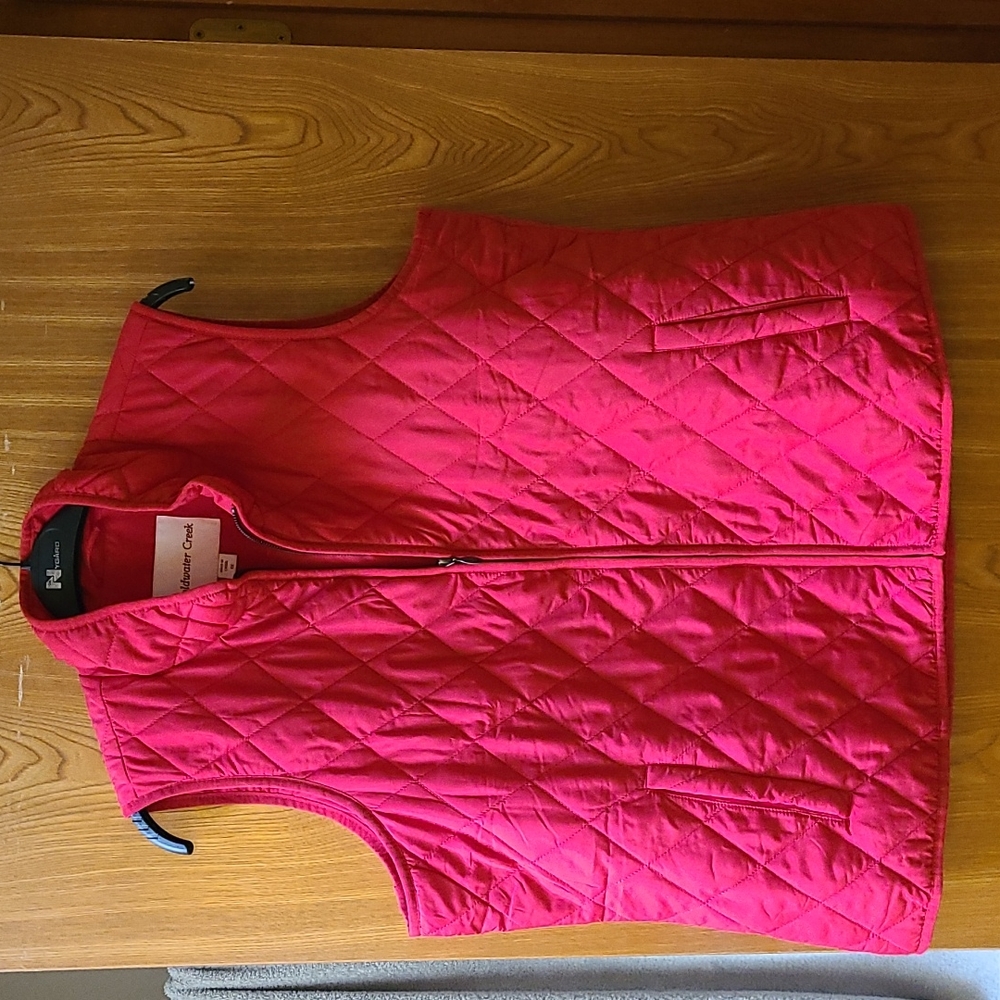 Coldwater creek size 1 X quilted vest